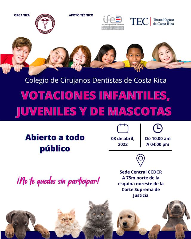 ELECCIONES INFANTILES EN COLEGIO DE CIRUJANOS DENTISTAS DE COSTA RICA – Votaciones-infantiles-1080-×-1350-px-1